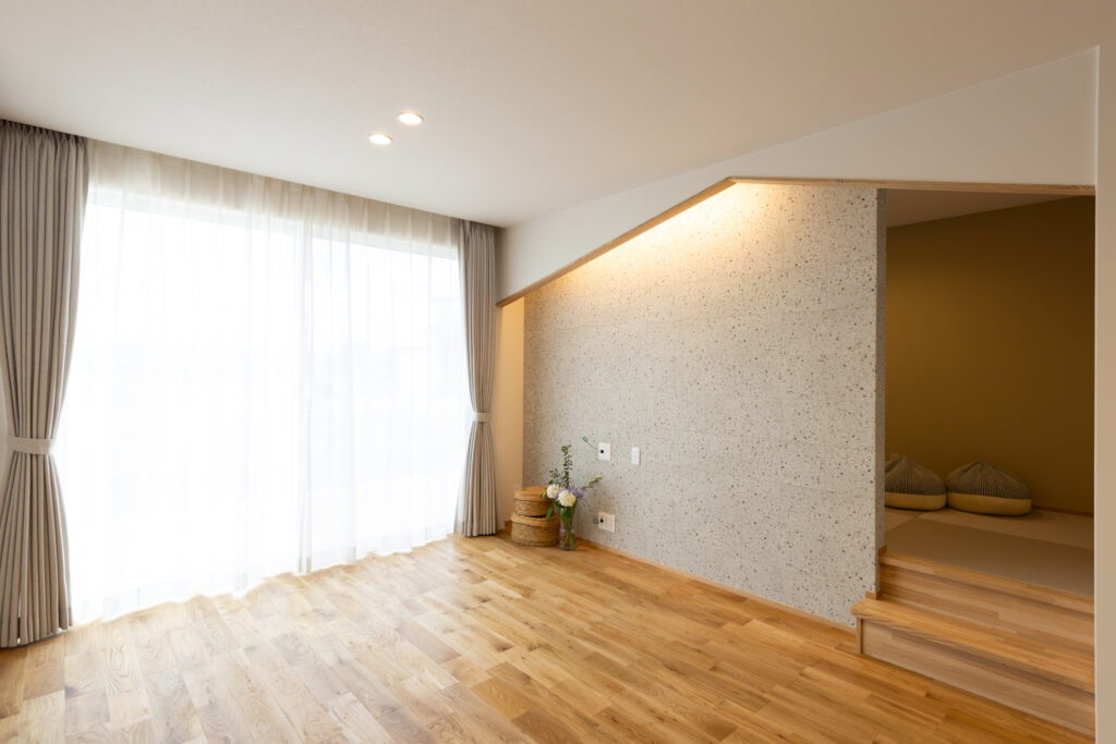 ヌックのある平屋注文住宅